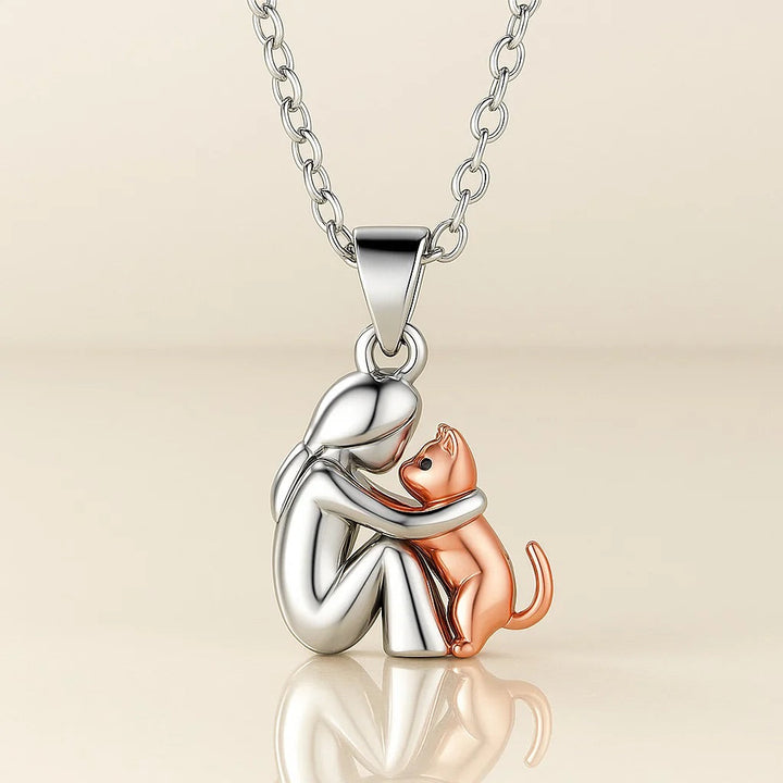 Collana ciondolo gatto