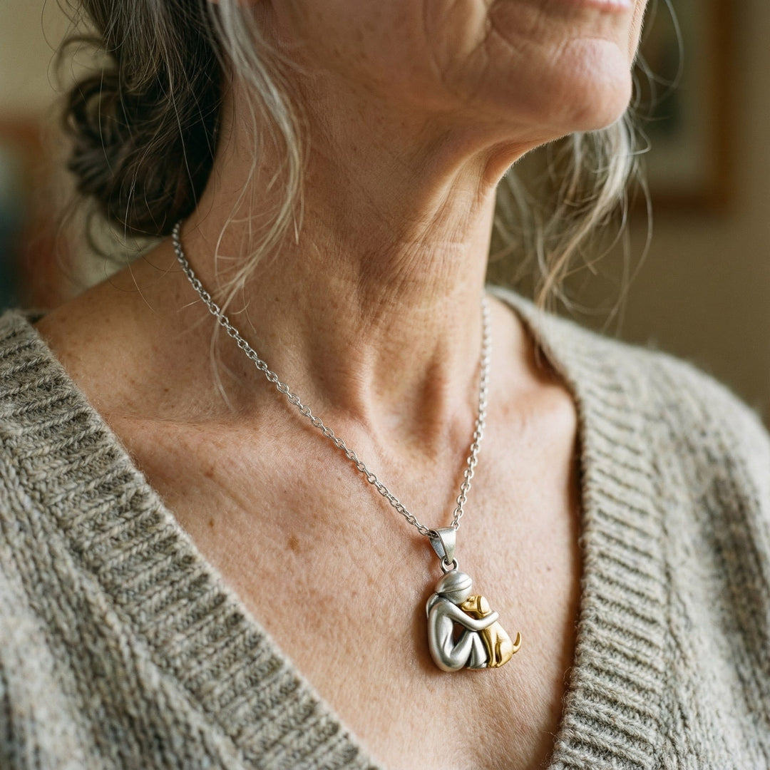 Collana Abbraccio con ciondolo