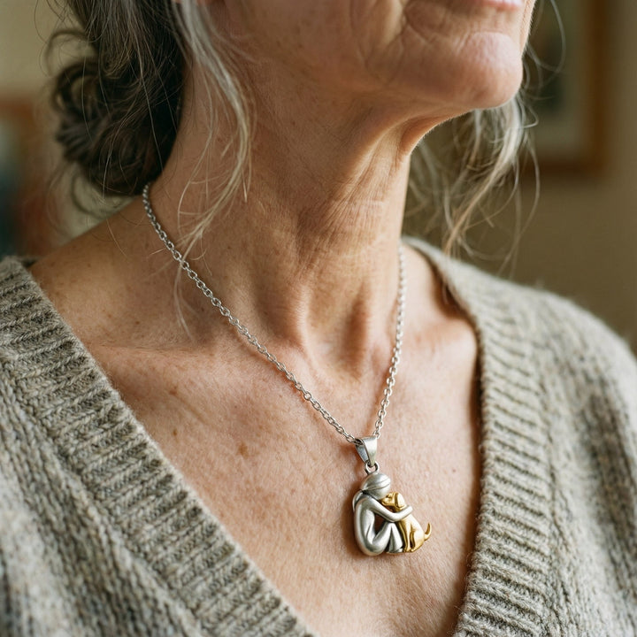 Collana Abbraccio con ciondolo