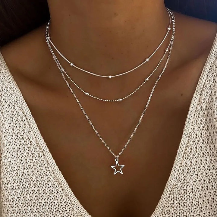 Collana vintage a stelle – Eleganza senza tempo