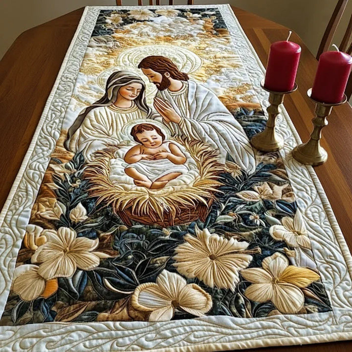 Tovaglietta trapuntata - Divina Natività