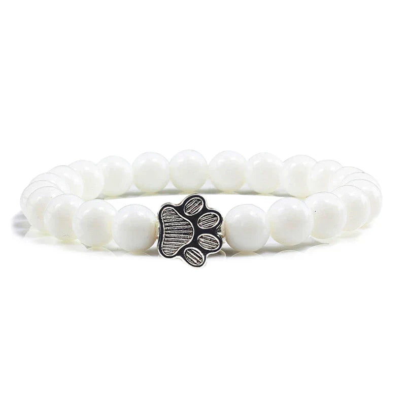 Cavigliera con perline – Design in pietra naturale