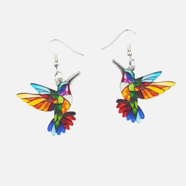 Drops Colibrì – Orecchini 2D sorprendenti