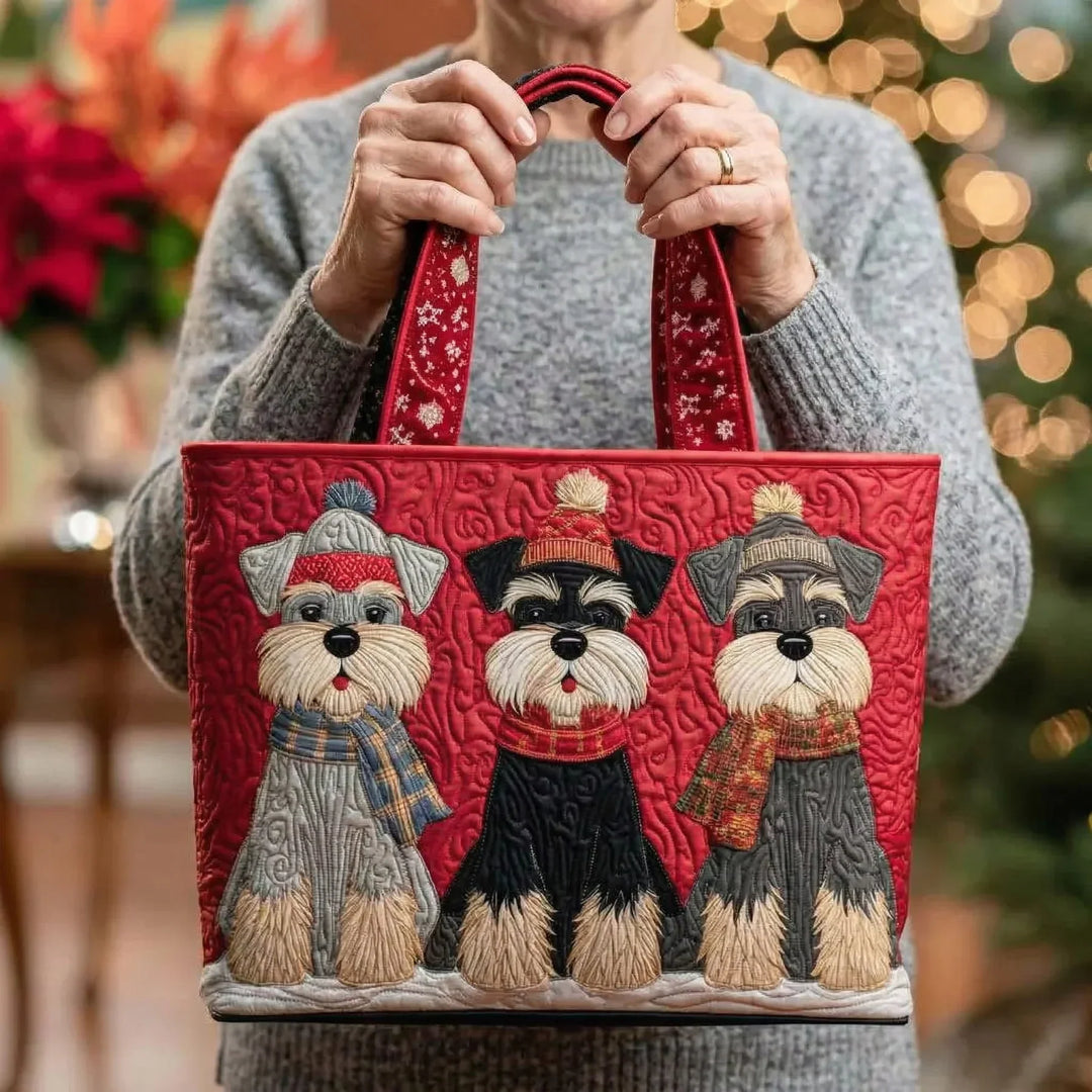 Borsa artigianale - Trio di Schnauzer