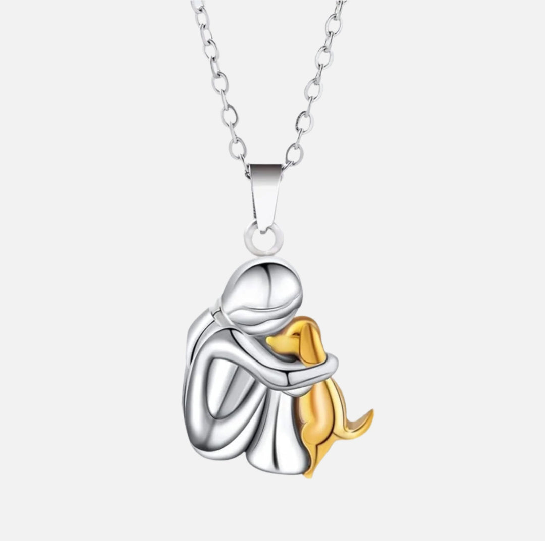 Collana Abbraccio con ciondolo